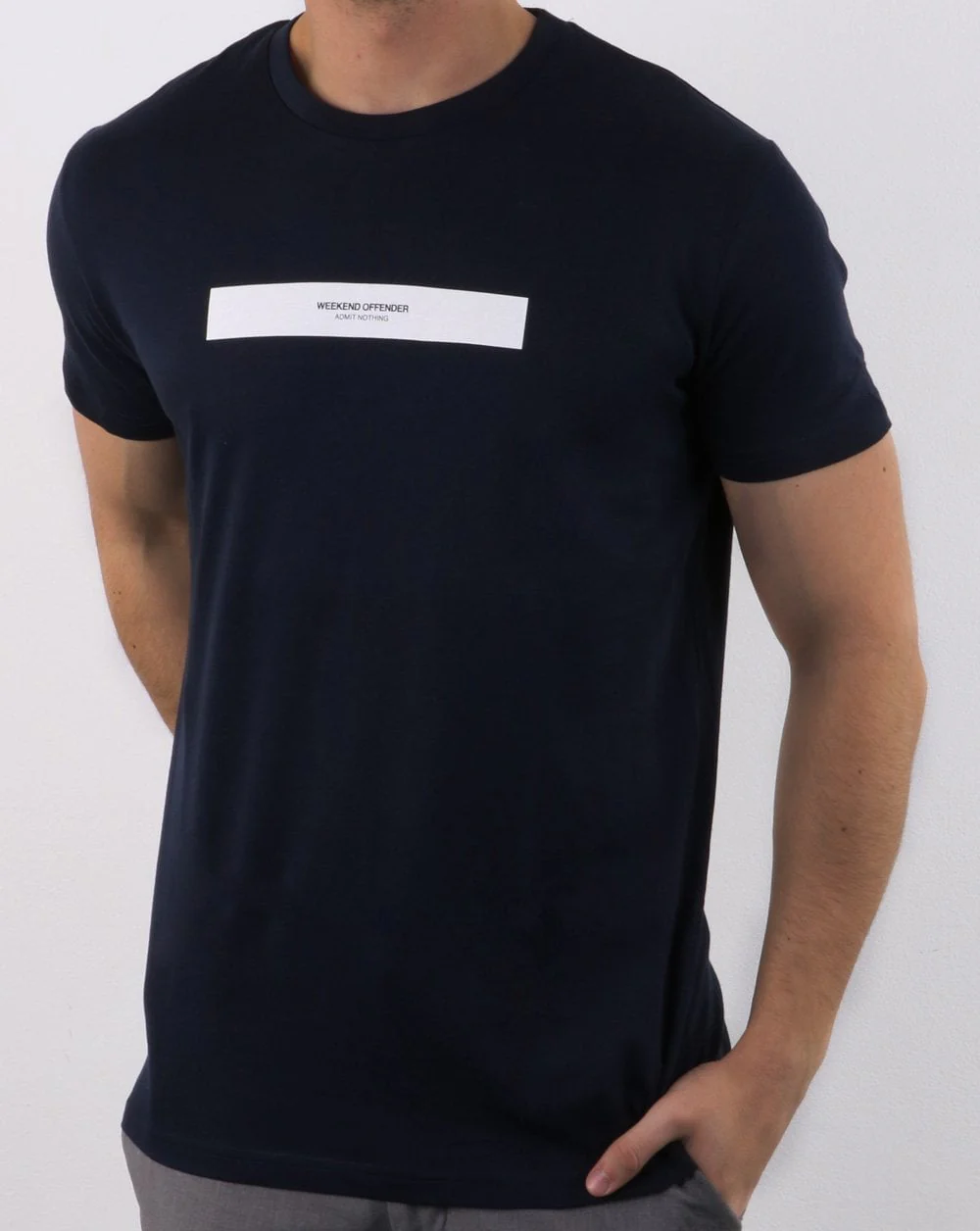 Weekend Offender Capsule T-shirt Navy - Image 2