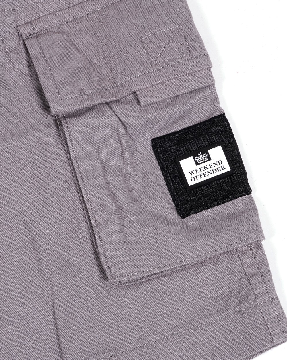 Weekend Offender Cargo Short Smoke Grey - Image 3