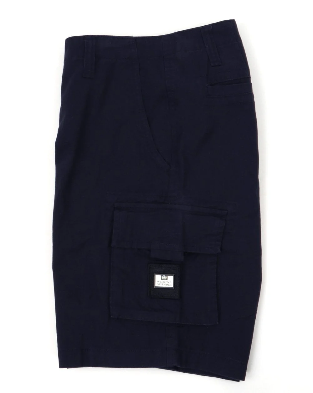 Weekend Offender Cargo Shorts Navy - Image 4