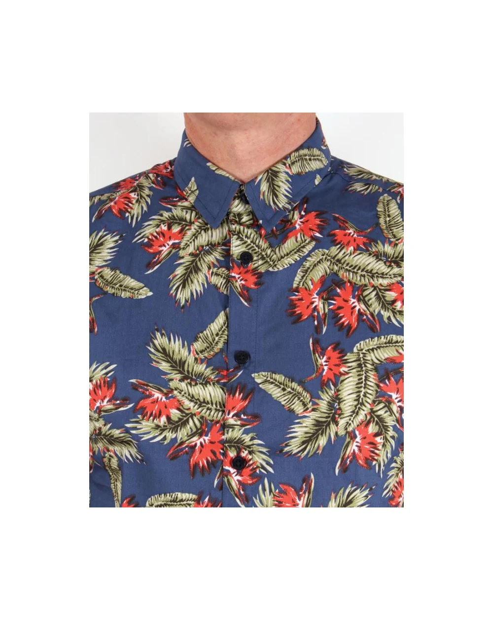 Weekend Offender Edgewater Shirt Navy - Image 2