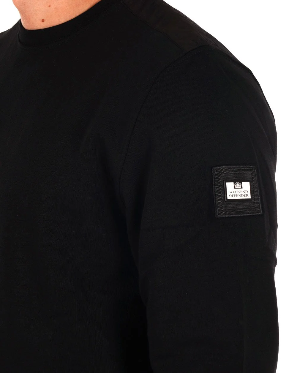 Weekend Offender F Bomb Sweatshirt Black - Image 3