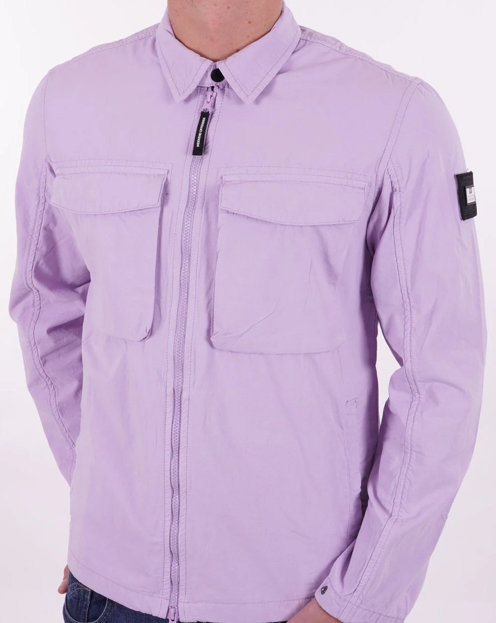 Weekend Offender Formella Overshirt Wisteria - Image 4