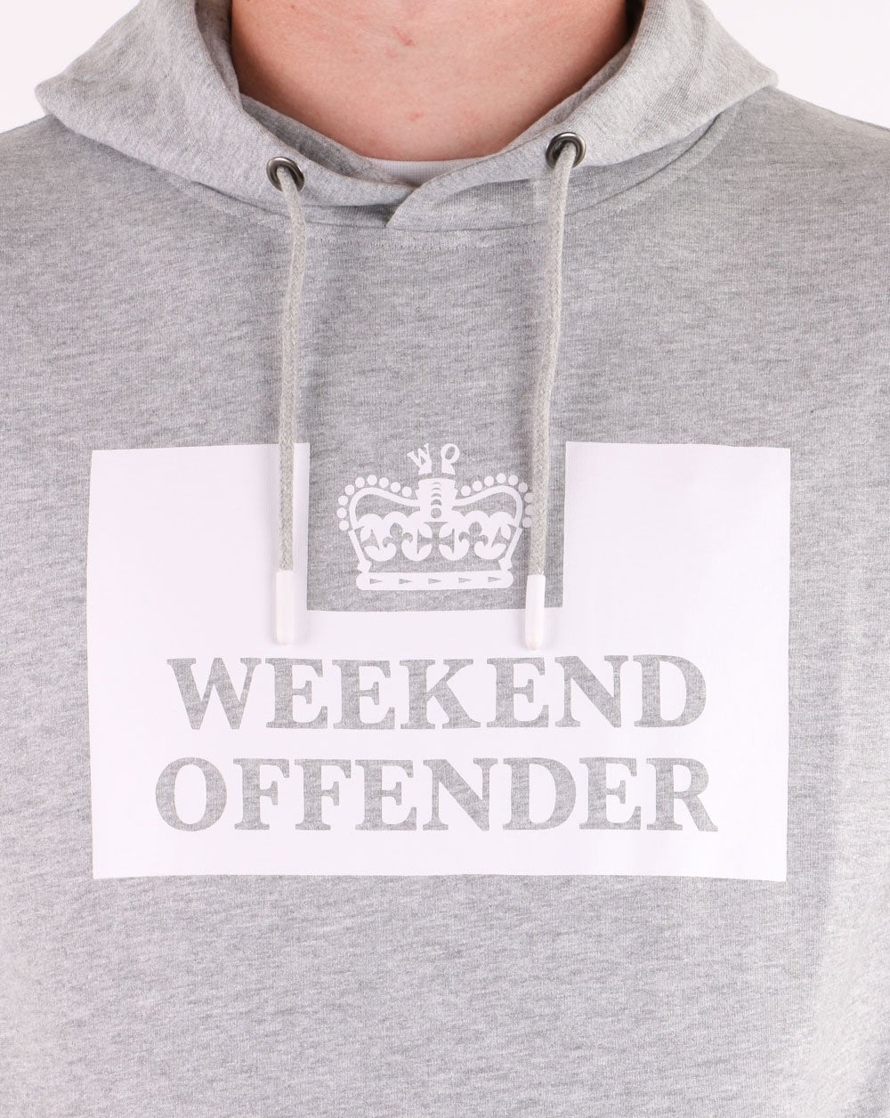 Weekend Offender HM Service Classic Hoody Grey - Image 4