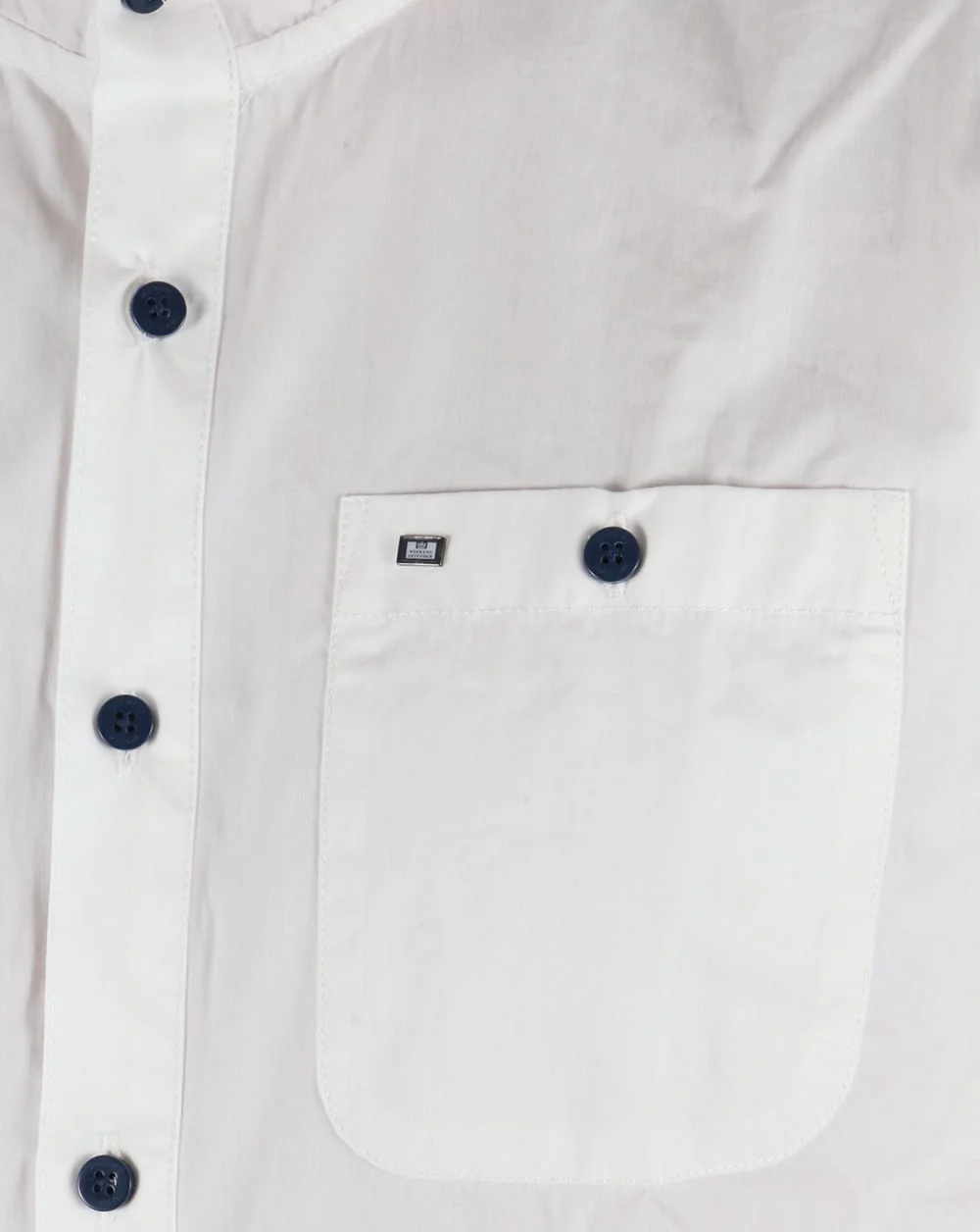 Weekend Offender Hooded Shirt White - Image 2