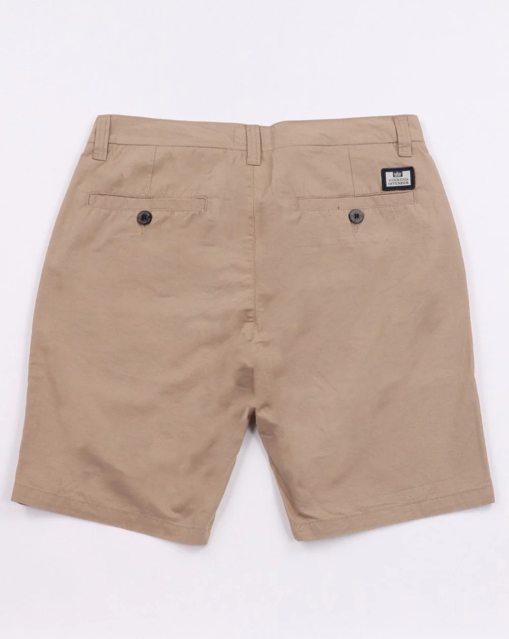 Weekend Offender Ivan Chino Shorts Stone - Image 2