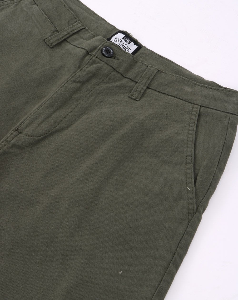 Weekend Offender Ivan Shorts Dark Green - Image 2