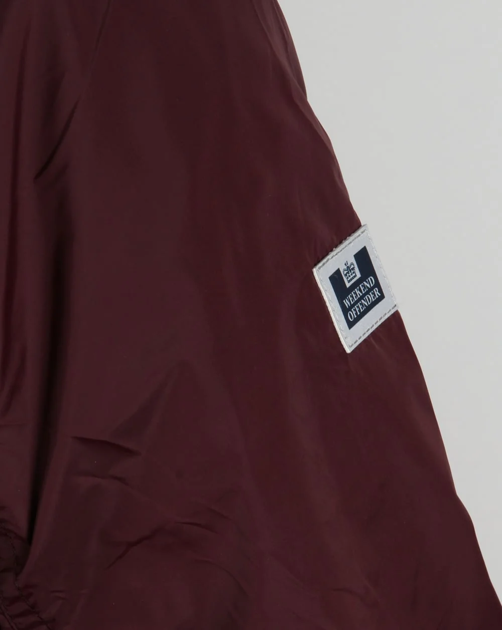 Weekend Offender Jacket Burgundy - Image 4