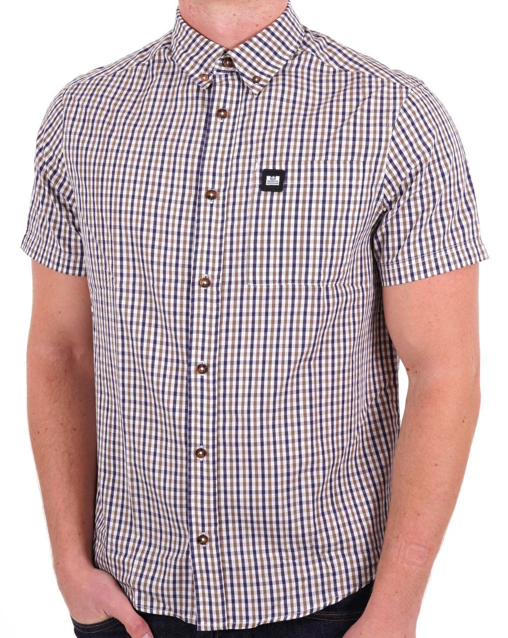 Weekend Offender Joyce SS Shirt House Check - Image 3