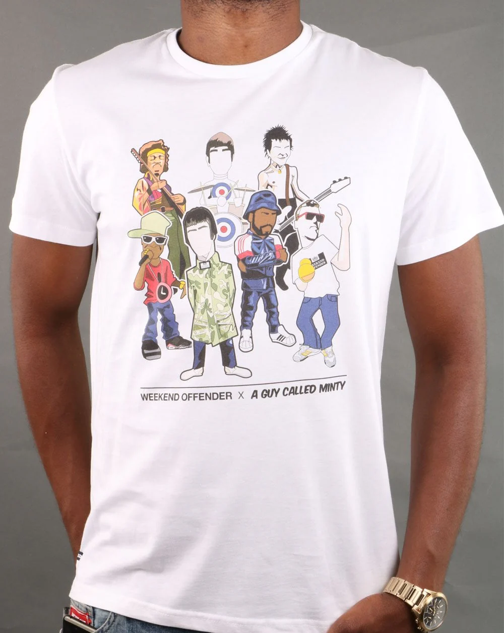 Weekend Offender Legends X Minty T-shirt White - Image 2
