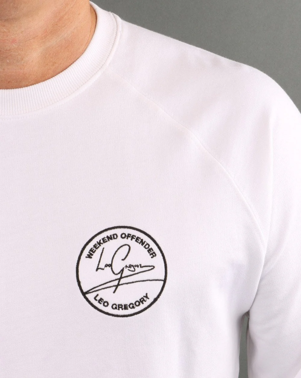 Weekend Offender Leo Gregory Sweat White - Image 2