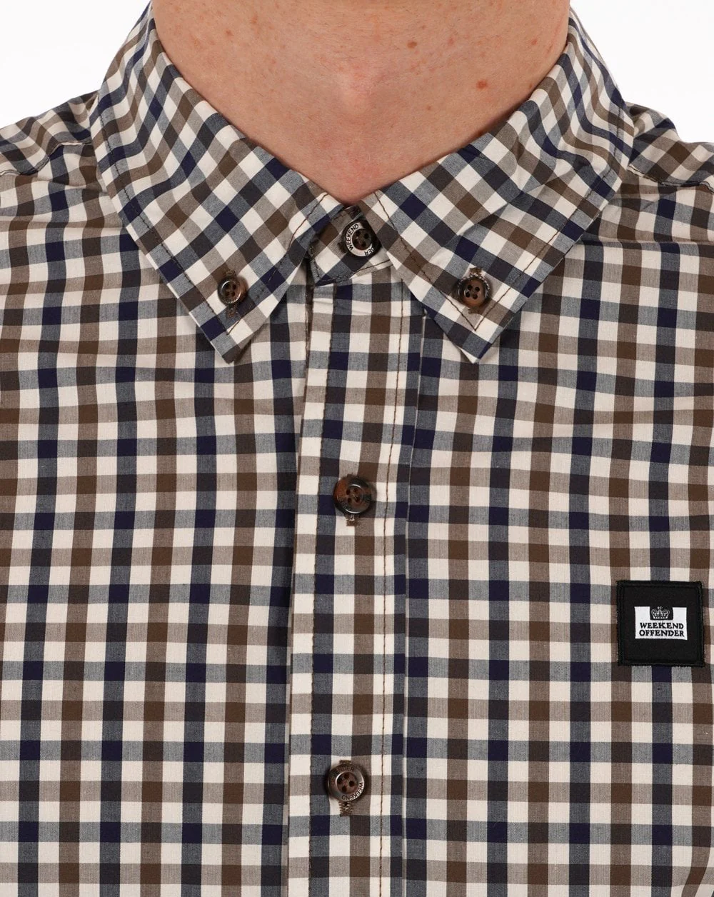 Weekend Offender Lisbon Shirt Mid House Check - Image 2