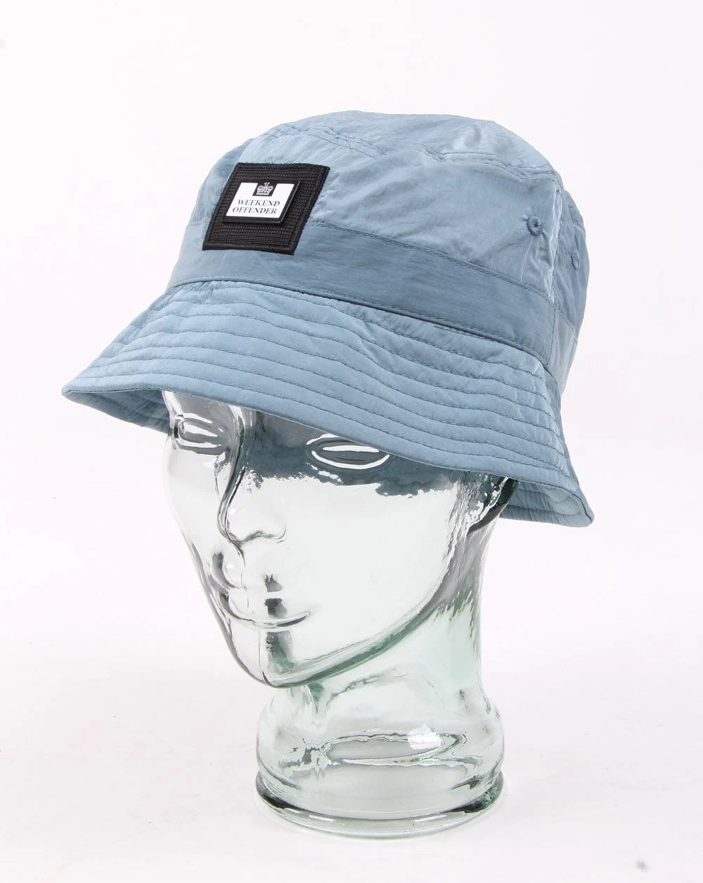 Weekend Offender Long Beach Blvd Bucket Hat Slate Blue - Image 3