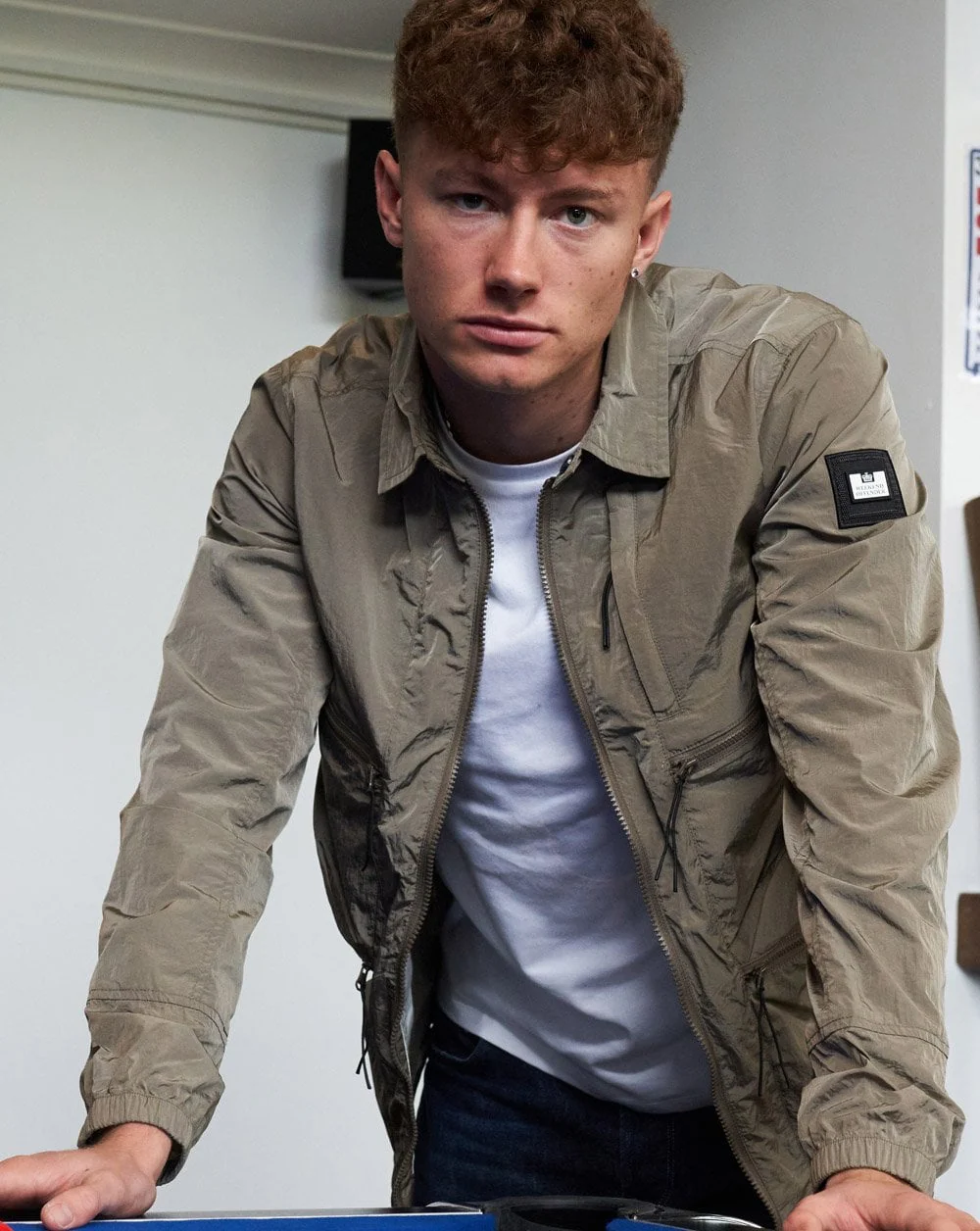 Weekend Offender Montreal Overshirt Grey - Image 2