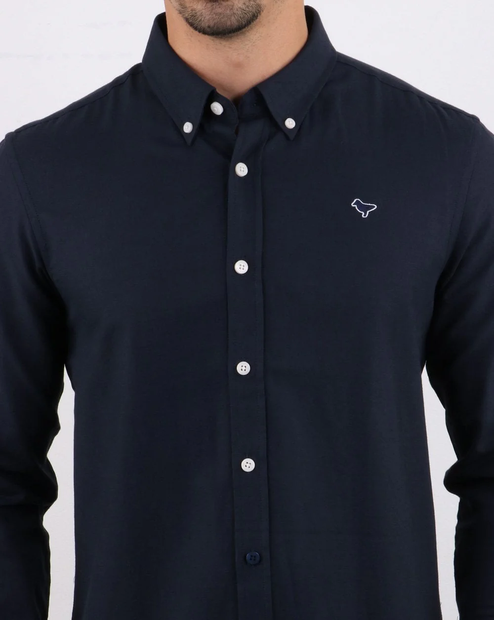 Weekend Offender Pallomari Shirt Navy - Image 4