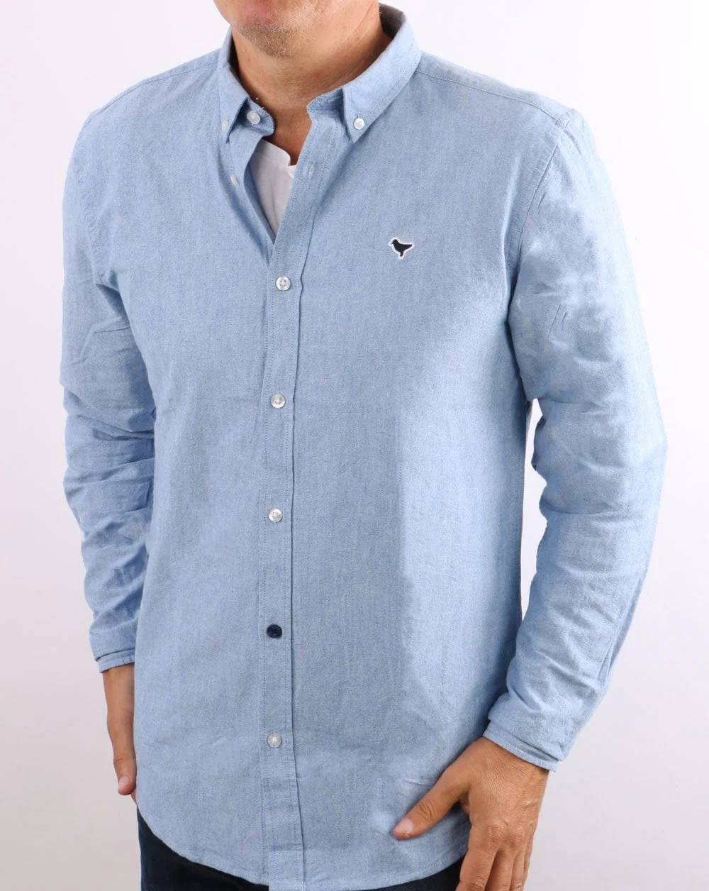 Weekend Offender Pallomari Shirt Pale Blue - Image 2