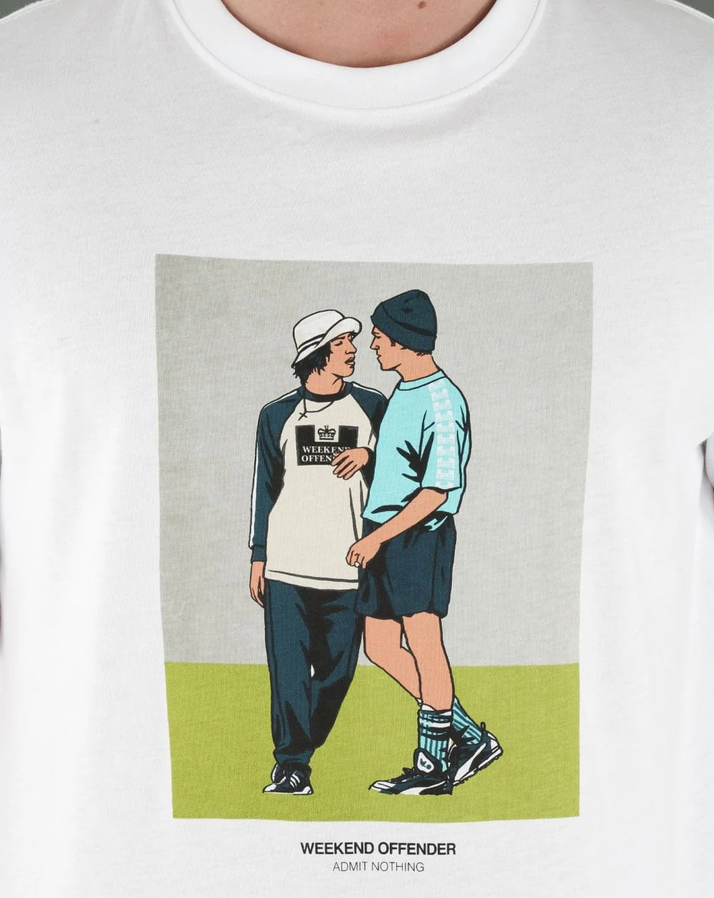 Weekend Offender Parklife T-shirt White - Image 2