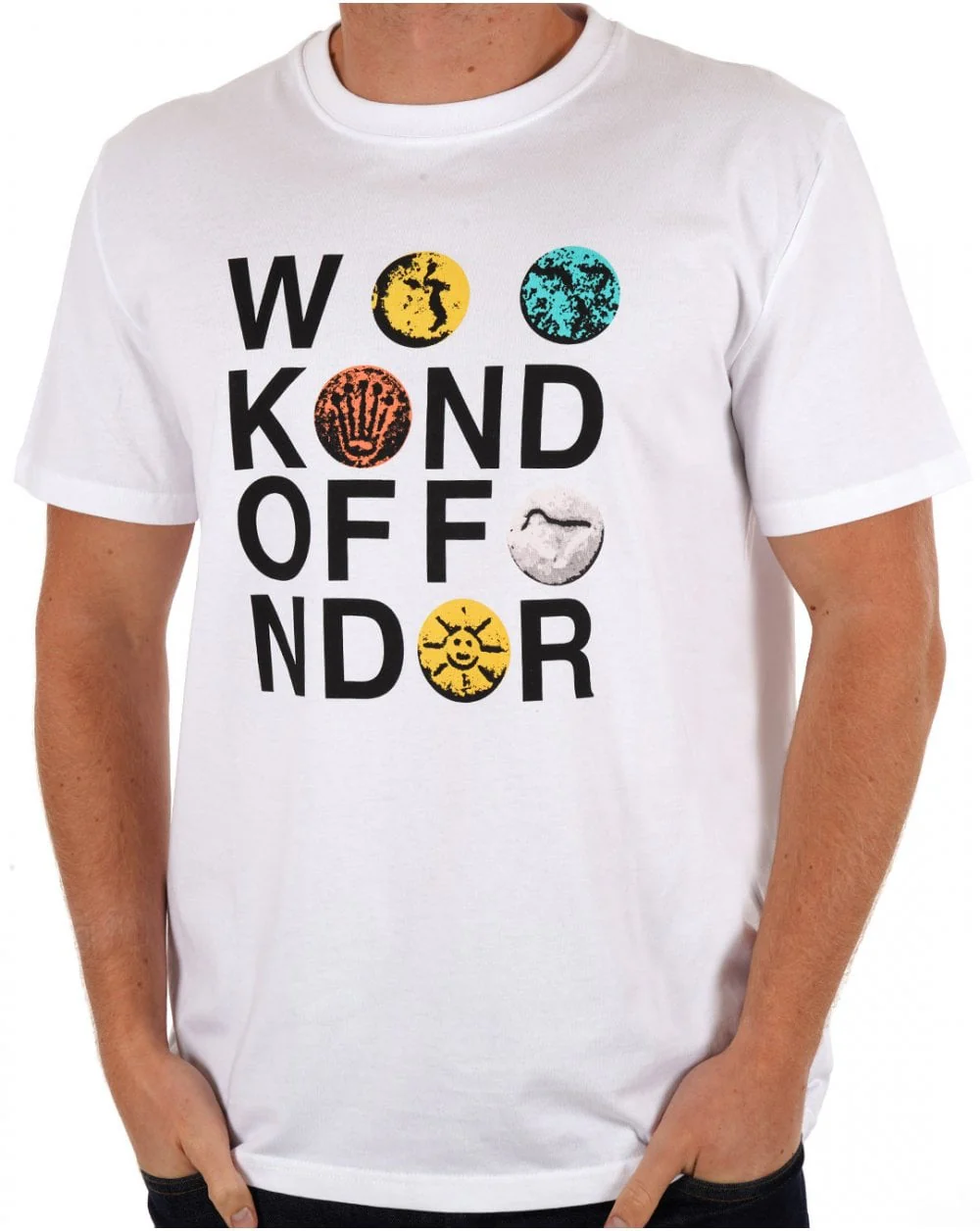 Weekend Offender Pills Anniversary Tee White