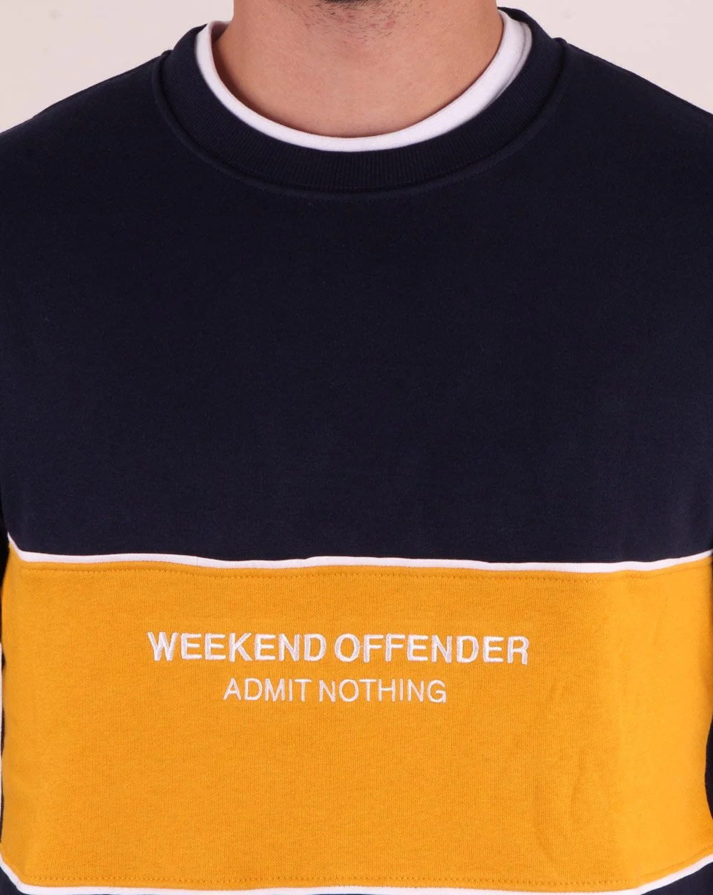 Weekend Offender Poison Sweatshirt Navy - Image 3