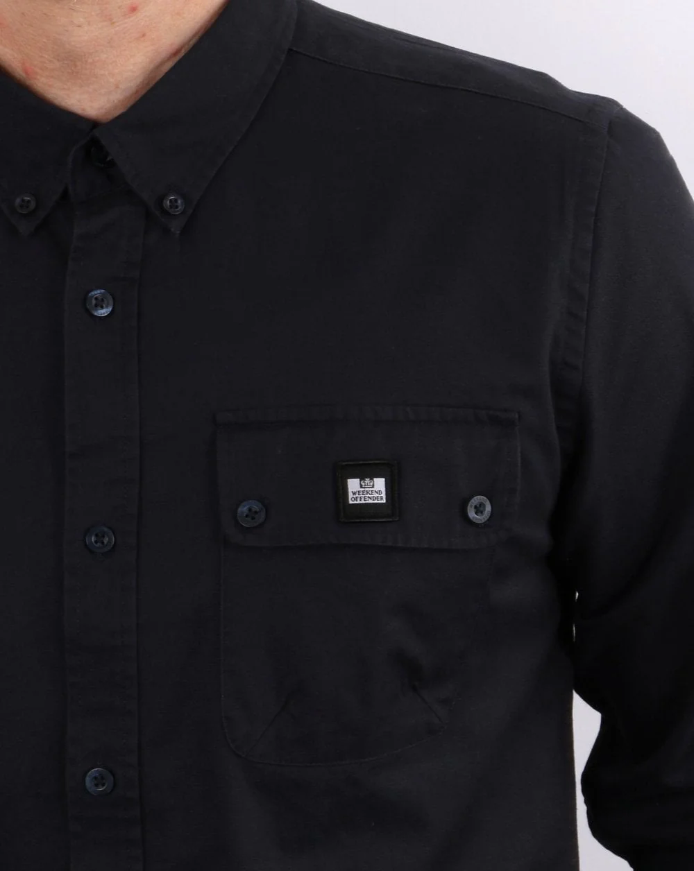 Weekend Offender Postiano Shirt Navy - Image 2