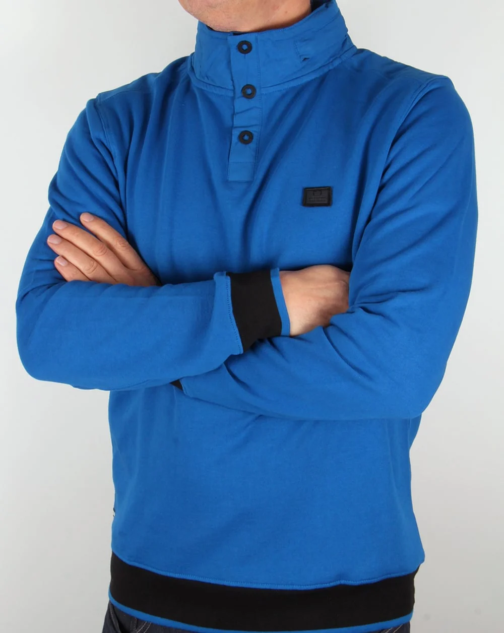Weekend Offender Raimi Sweatshirt Savoy Blue - Image 3