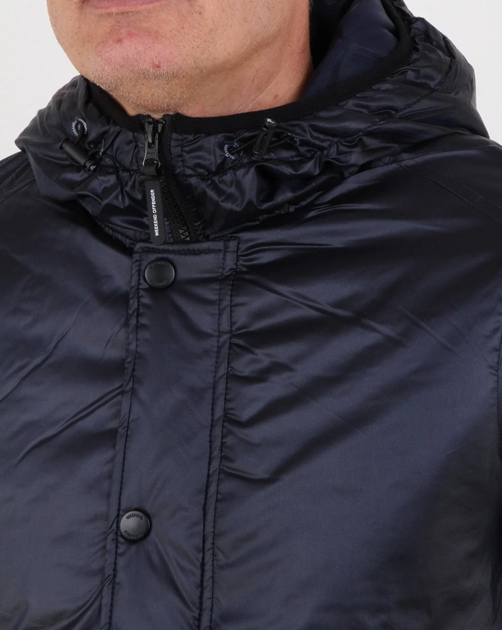 Weekend Offender Robinson Jacket Navy - Image 3