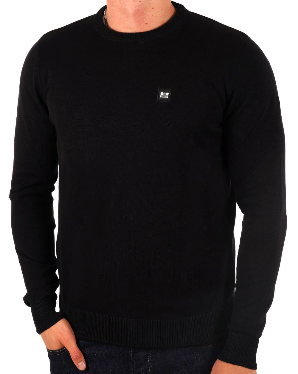 Weekend Offender Solace Knit Jumper Black