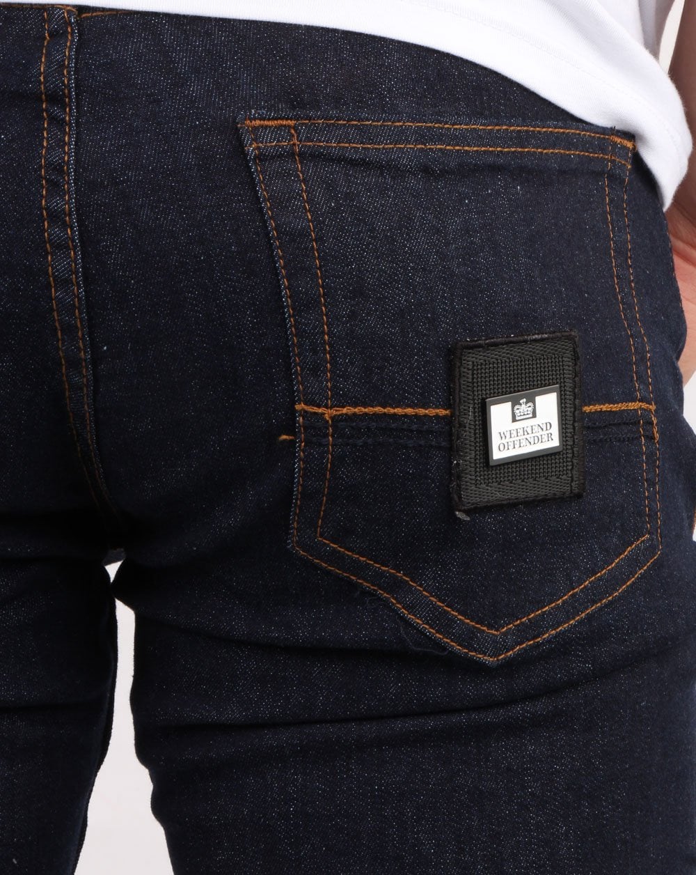 Weekend Offender Tapered Jeans Dark Rinse - Image 4