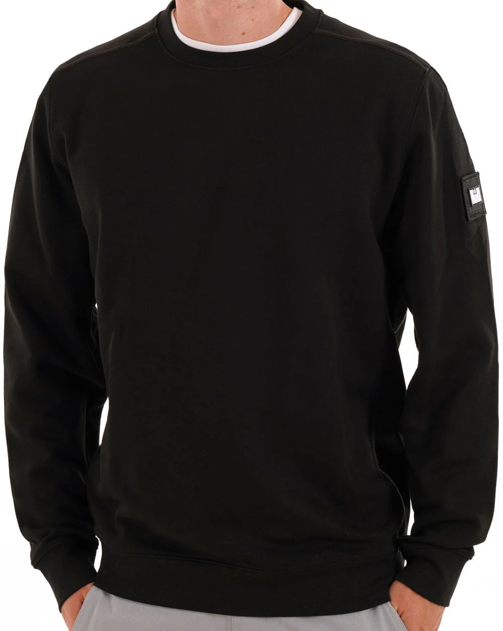 Weekend Offender Thunder Crew Sweatshirt Black