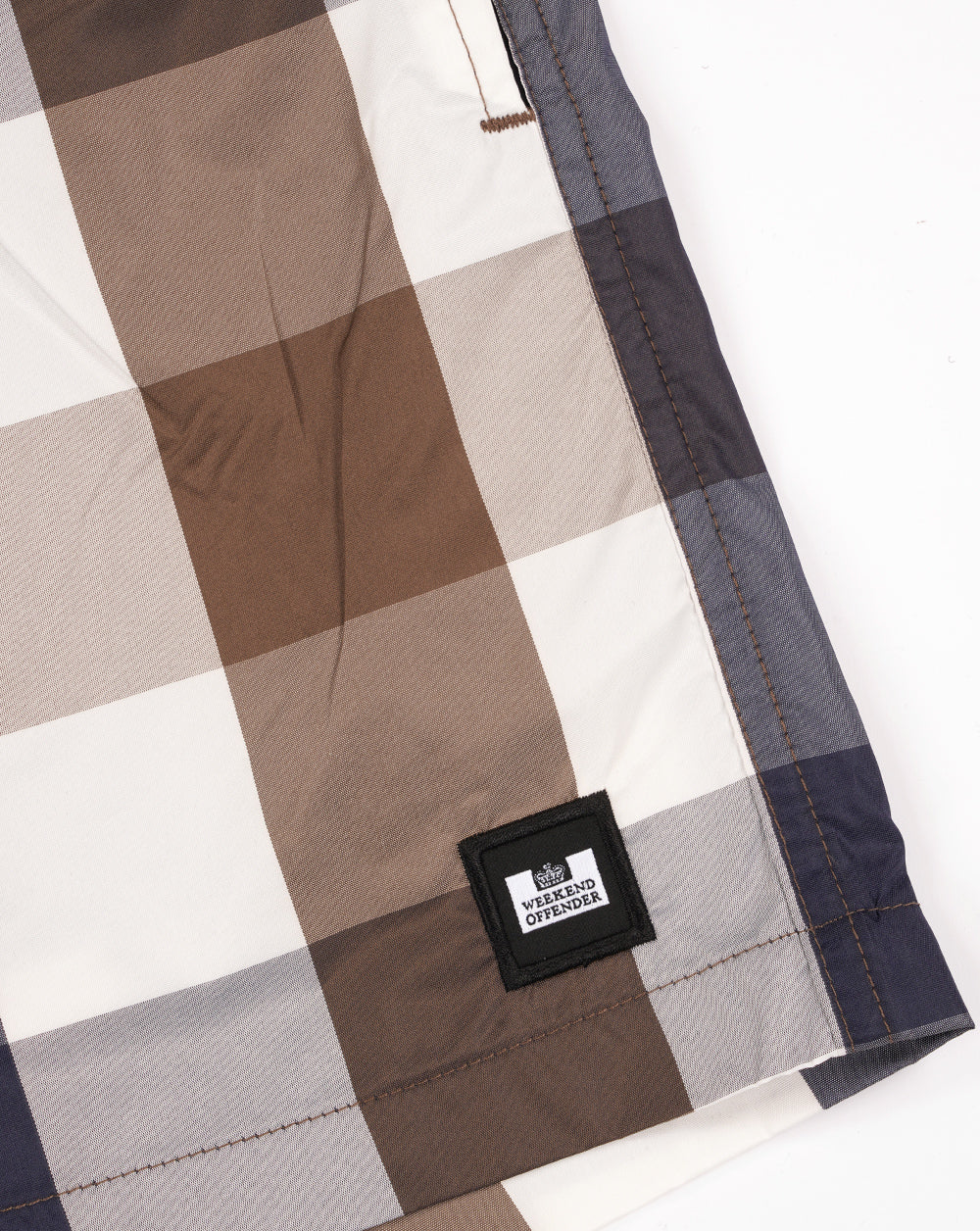 Weekend Offender Varadero Swim Shorts Large House Check - Image 3