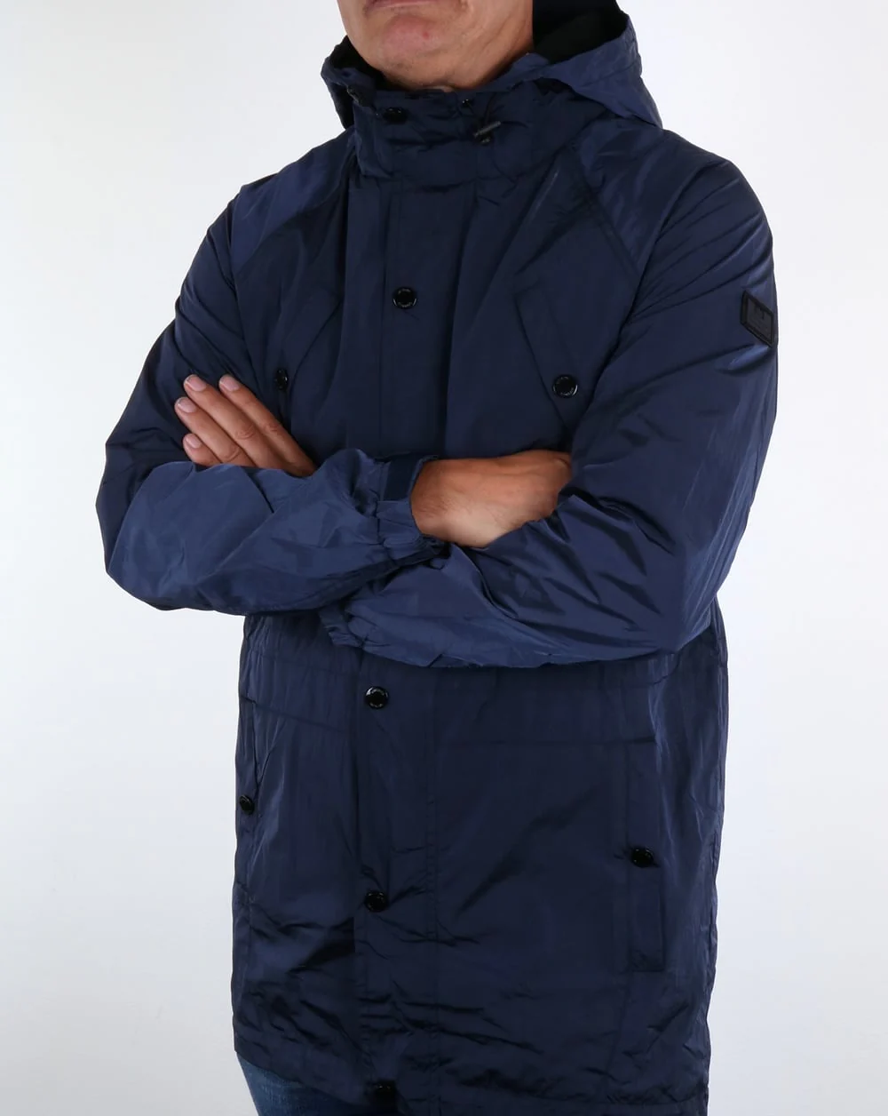 Weekend Offender Washington Parka Navy - Image 3