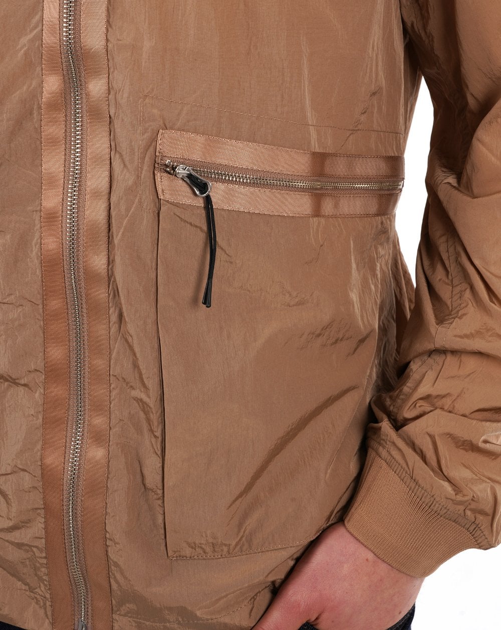 Weekend Offender Zingaro Overshirt Cognac - Image 5